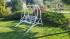 Wrought-iron swing – garden furniture (NBK-73)